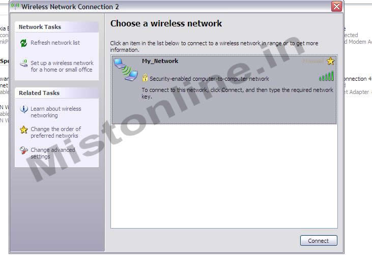 Wifi Hotspot For Windows XP By Mistonline.in
